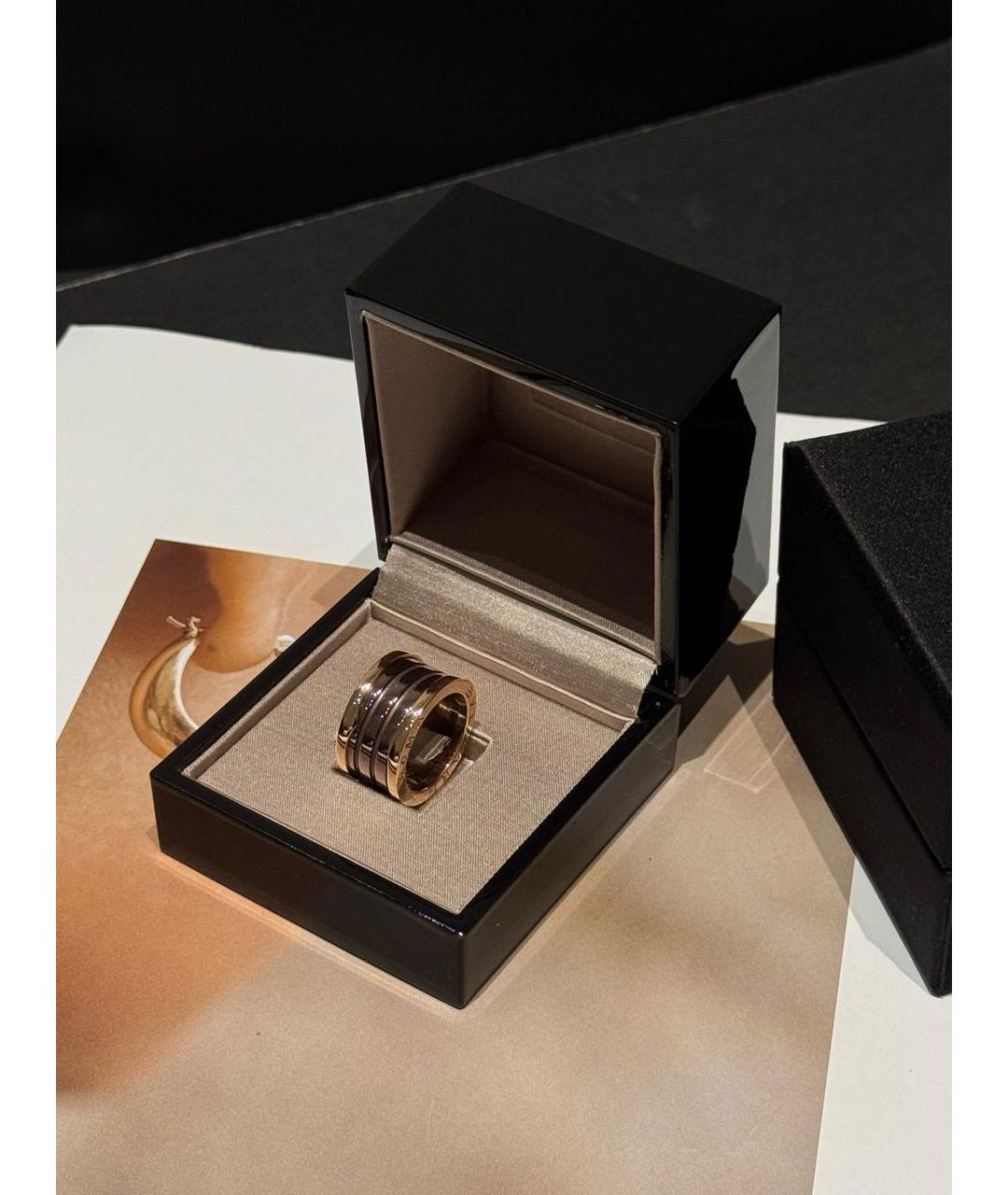 BVLGARI Золотое кольцо из розового золота, фото 3