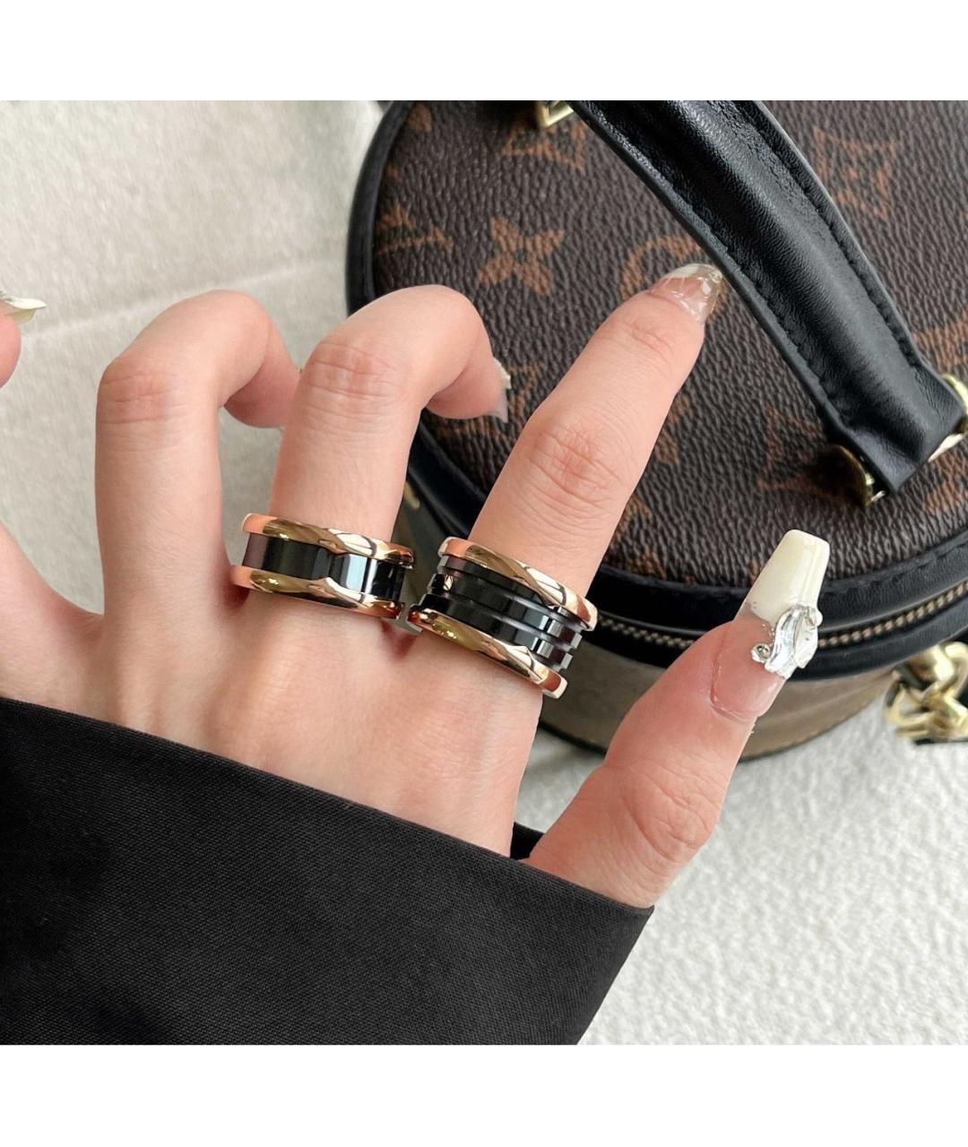 BVLGARI Золотое кольцо из розового золота, фото 5