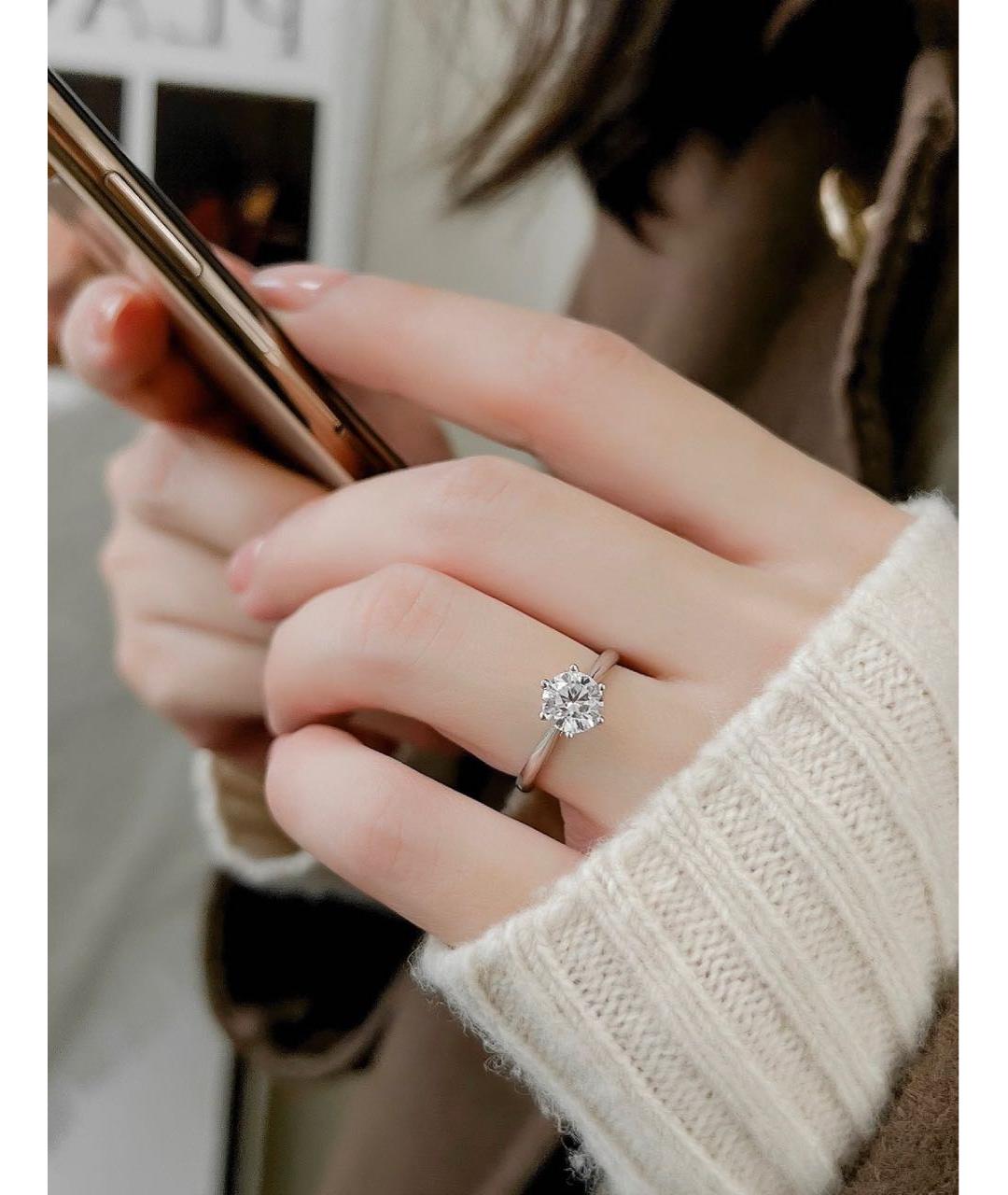 TIFFANY&CO Серебряное платиновое кольцо, фото 3