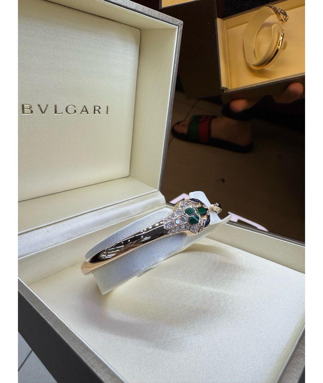 BVLGARI Золотой браслет из розового золота, фото 8