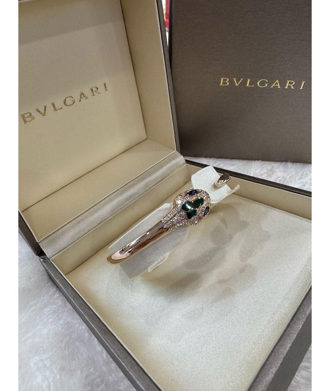 BVLGARI Золотой браслет из розового золота, фото 5