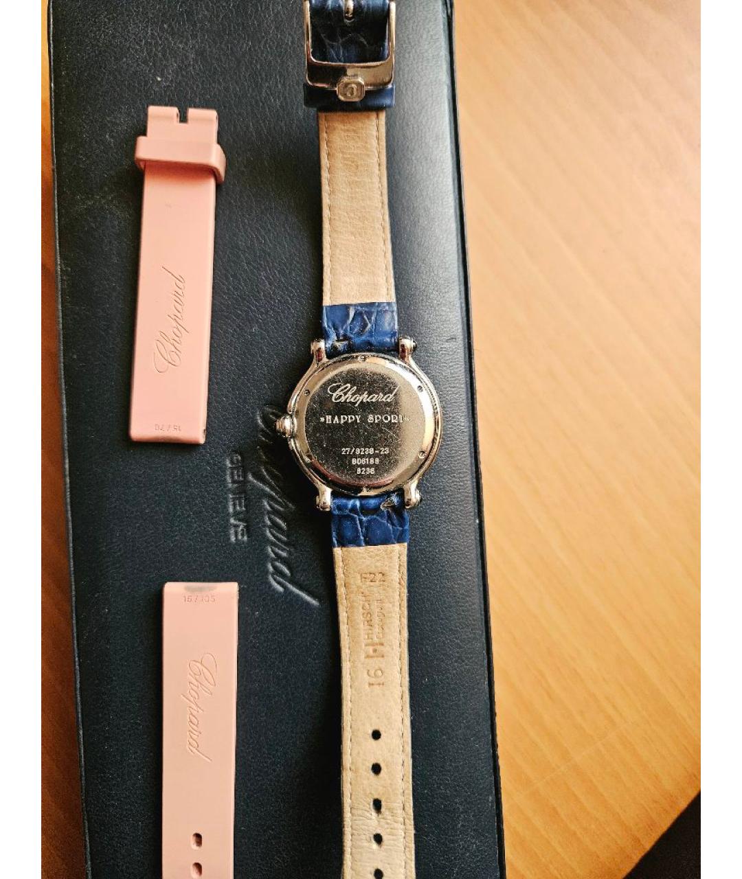 CHOPARD Серебряные серебряные часы, фото 5