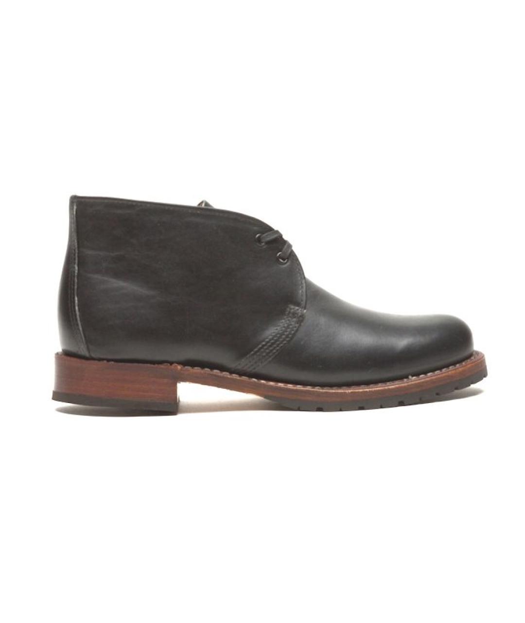 RED WING Черные кожаные высокие ботинки, фото 1