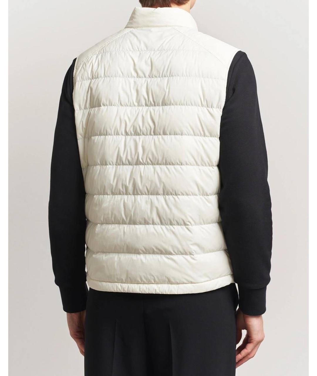 MONCLER Белый жилет, фото 4