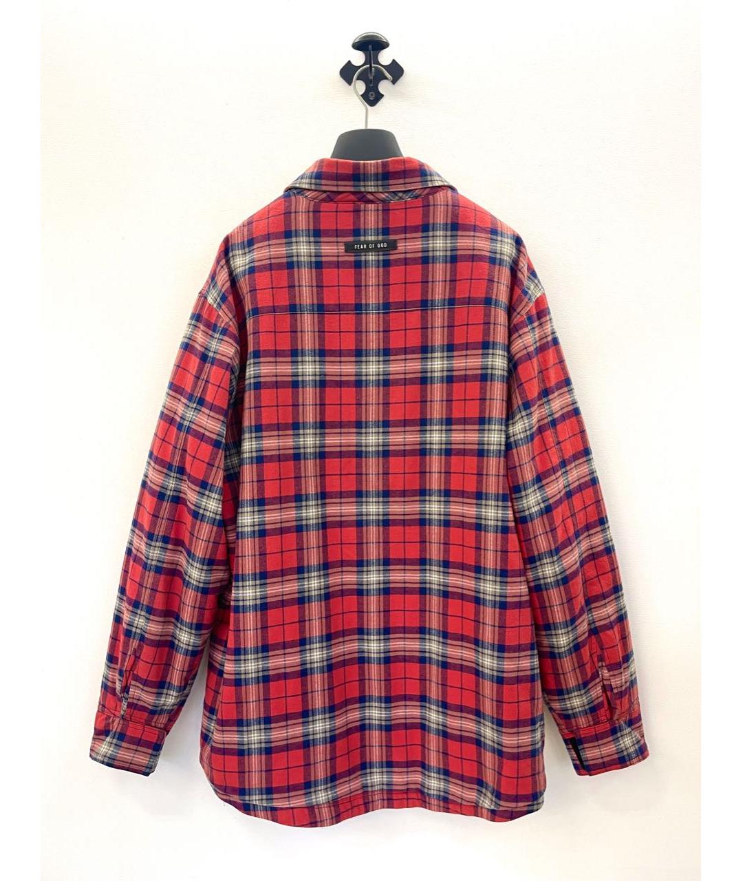 FEAR OF GOD Бордовая хлопковая куртка, фото 5
