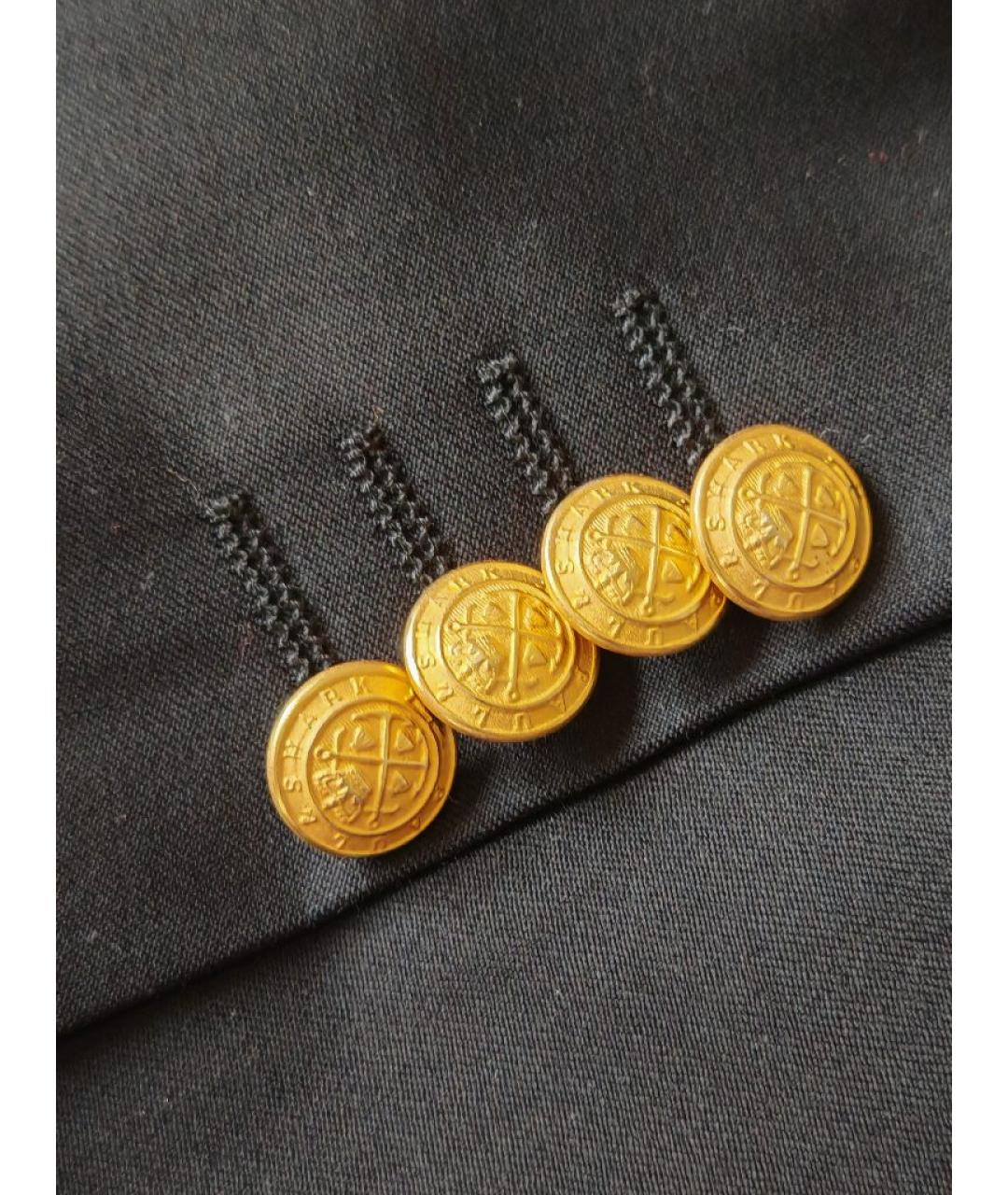 LORO PIANA Черный шерстяной пиджак, фото 4