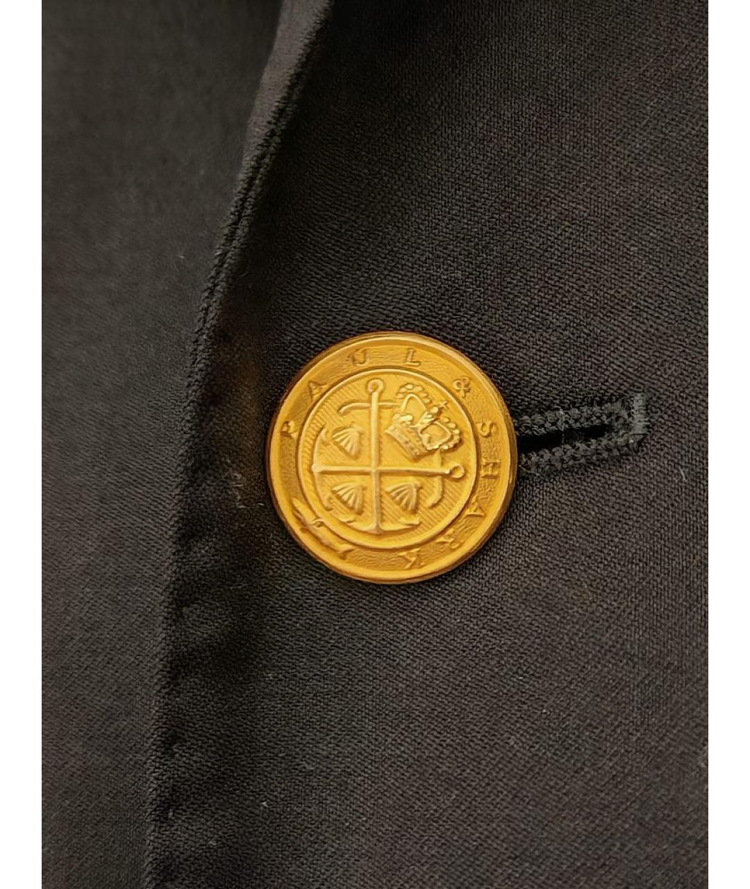 LORO PIANA Черный шерстяной пиджак, фото 3