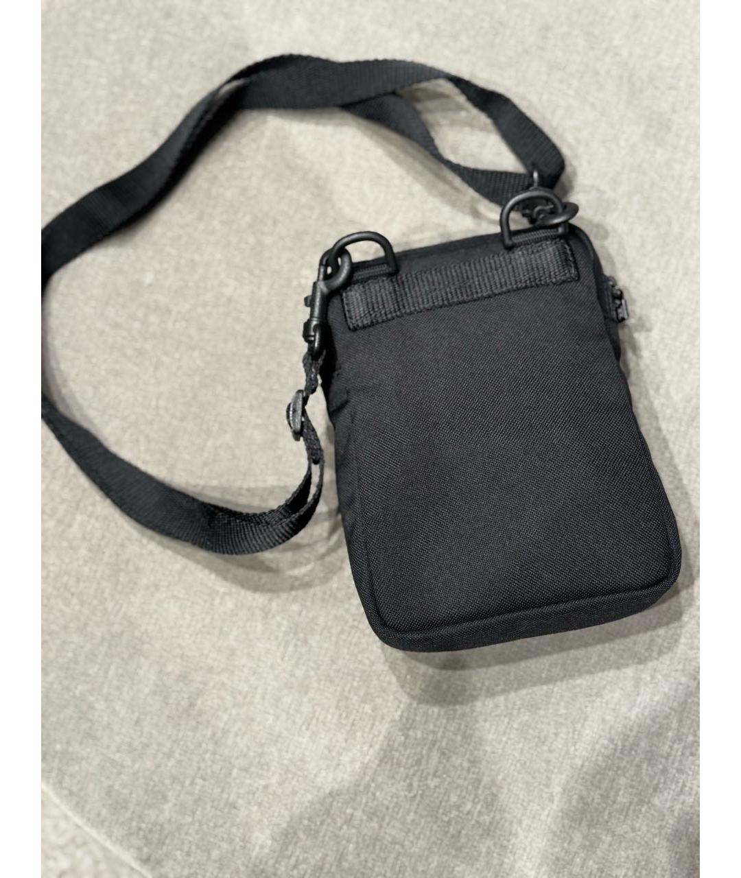 BALENCIAGA Черная тканевая барсетка, фото 3