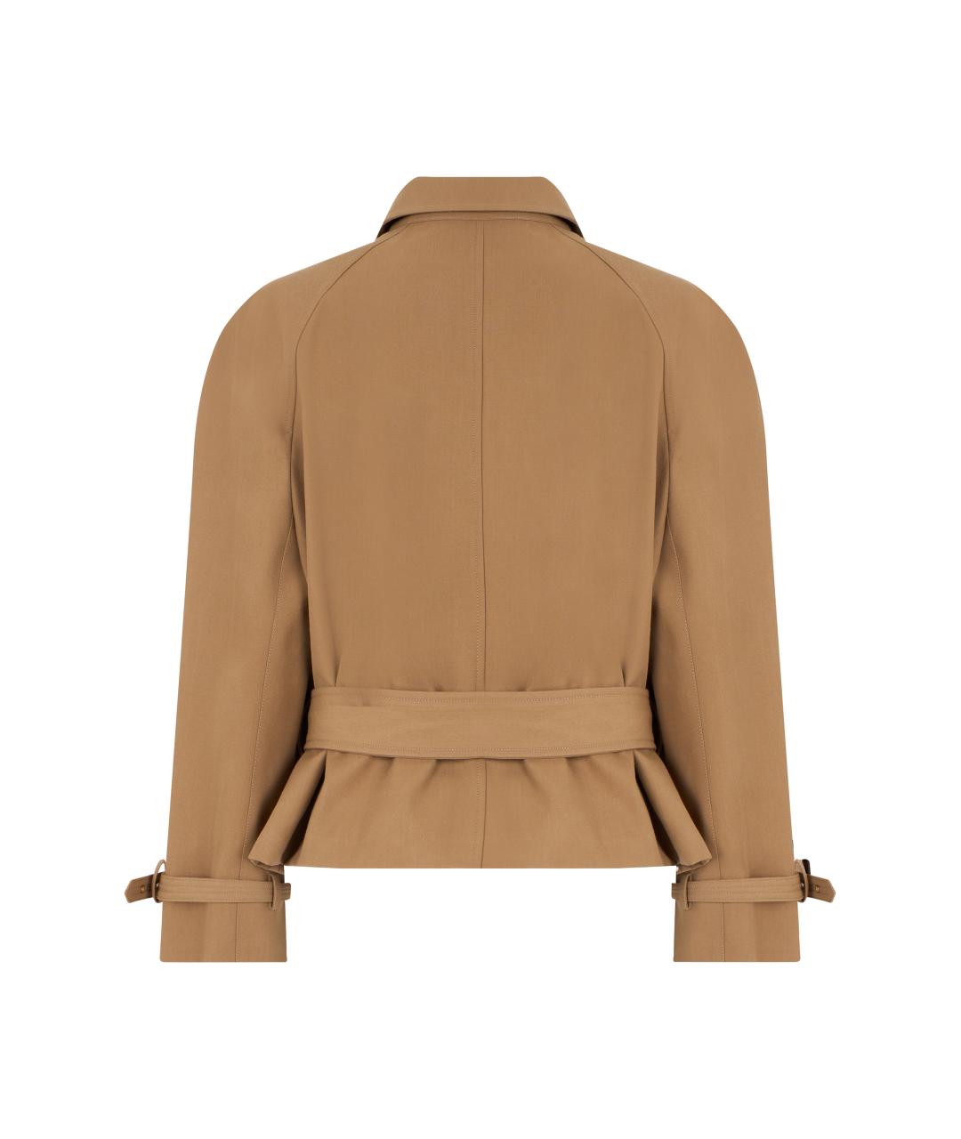 CELINE Бежевая шерстяная куртка, фото 2