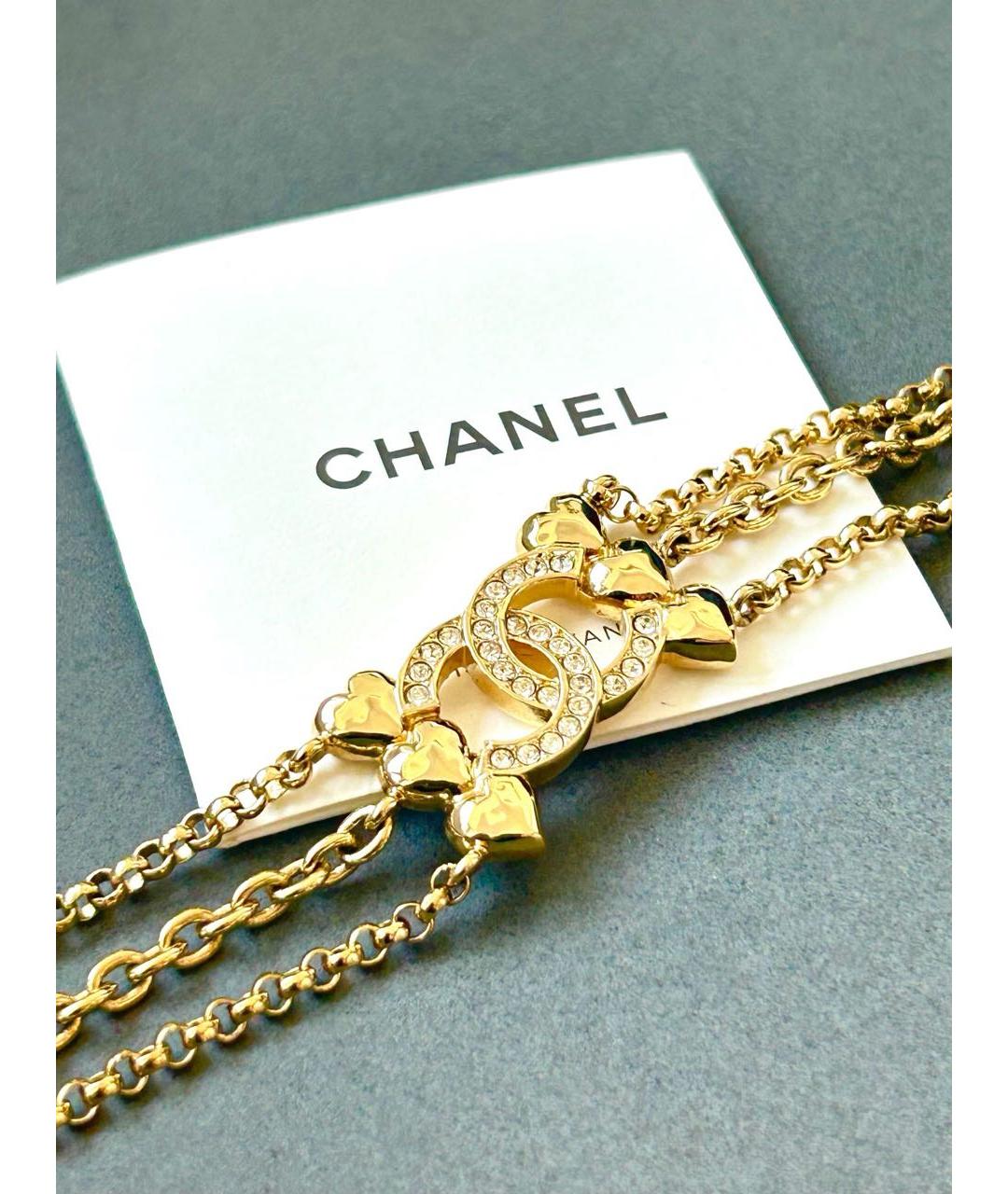 CHANEL Золотой браслет, фото 8