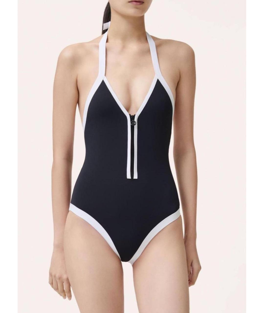 CHANEL Черный купальник, фото 2