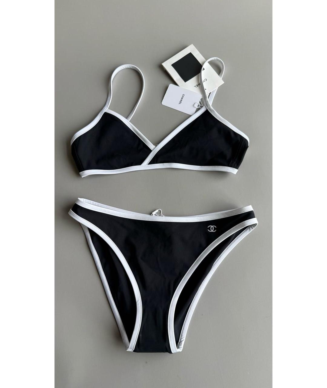 CHANEL Черный купальник, фото 4