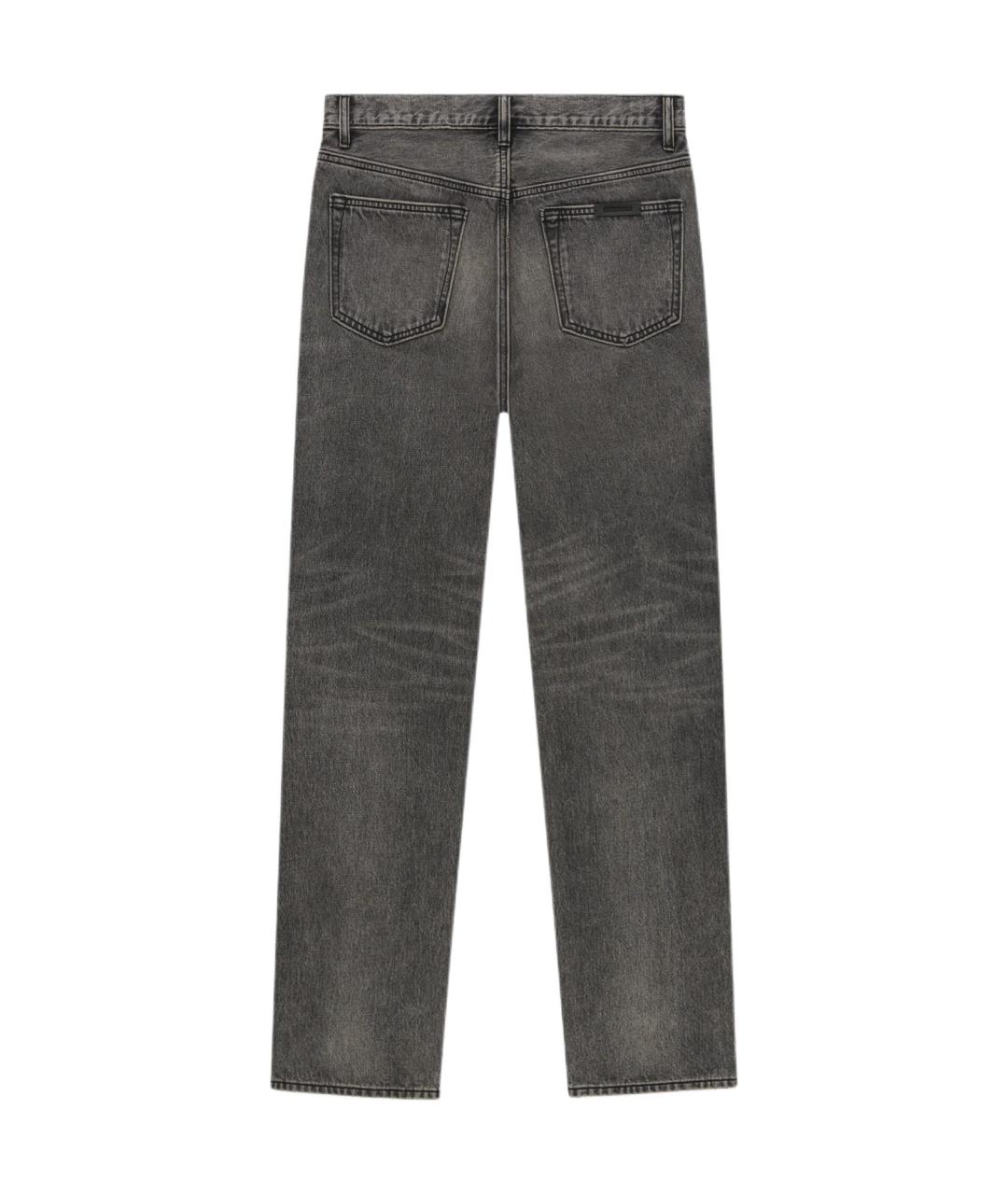 FEAR OF GOD ESSENTIALS Черные прямые джинсы, фото 2