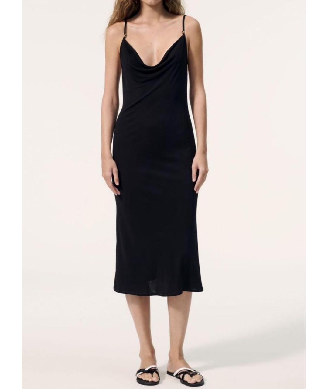 CHANEL Черное повседневное платье, фото 2