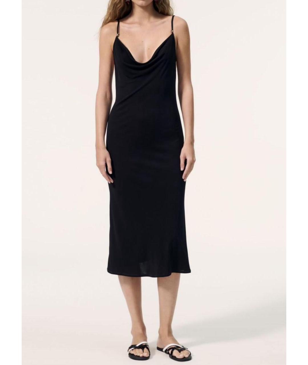 CHANEL Черное повседневное платье, фото 3