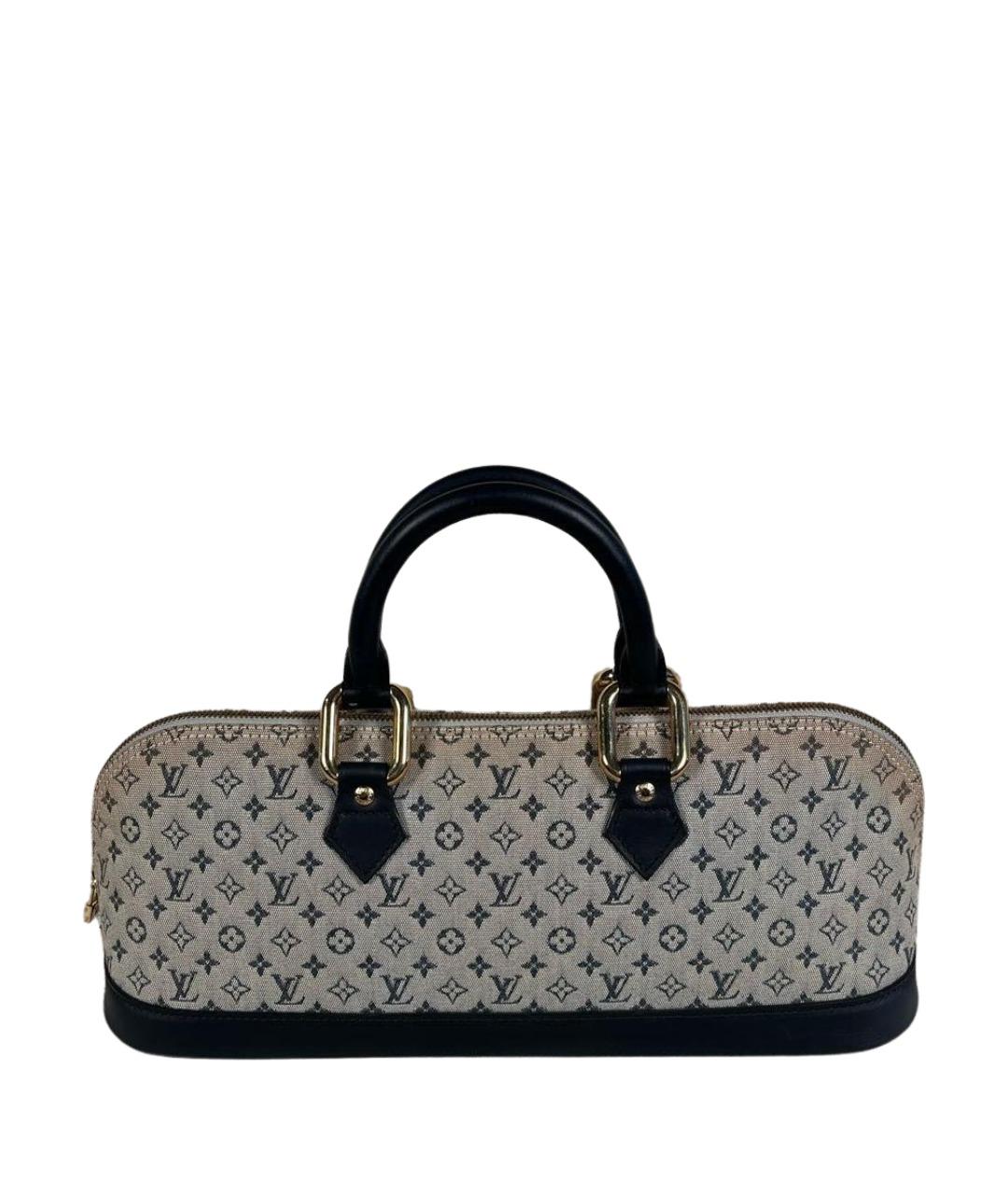 LOUIS VUITTON Темно-синяя сумка с короткими ручками, фото 1