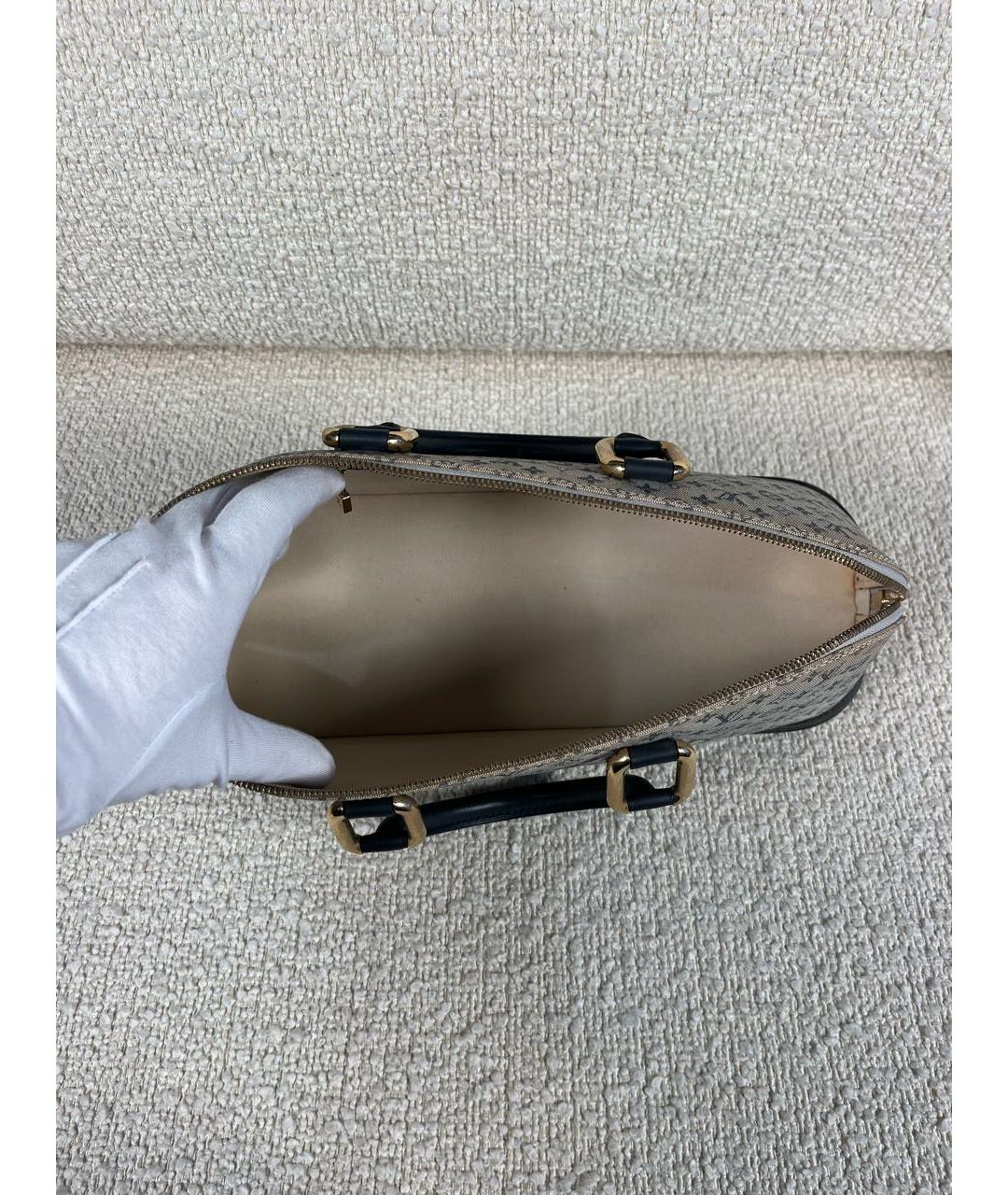 LOUIS VUITTON Темно-синяя сумка с короткими ручками, фото 4