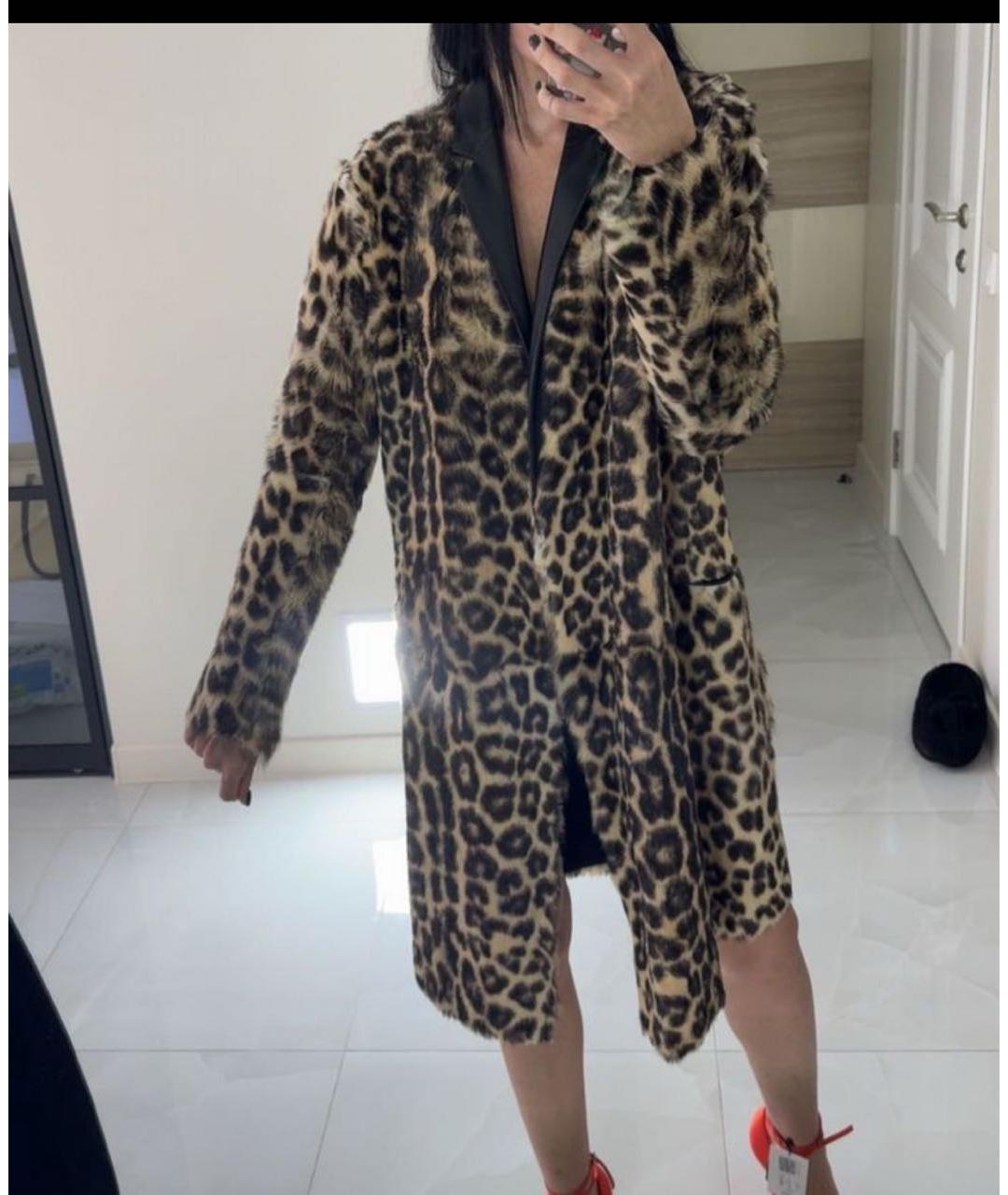 CELINE Мульти кожаное пальто, фото 6