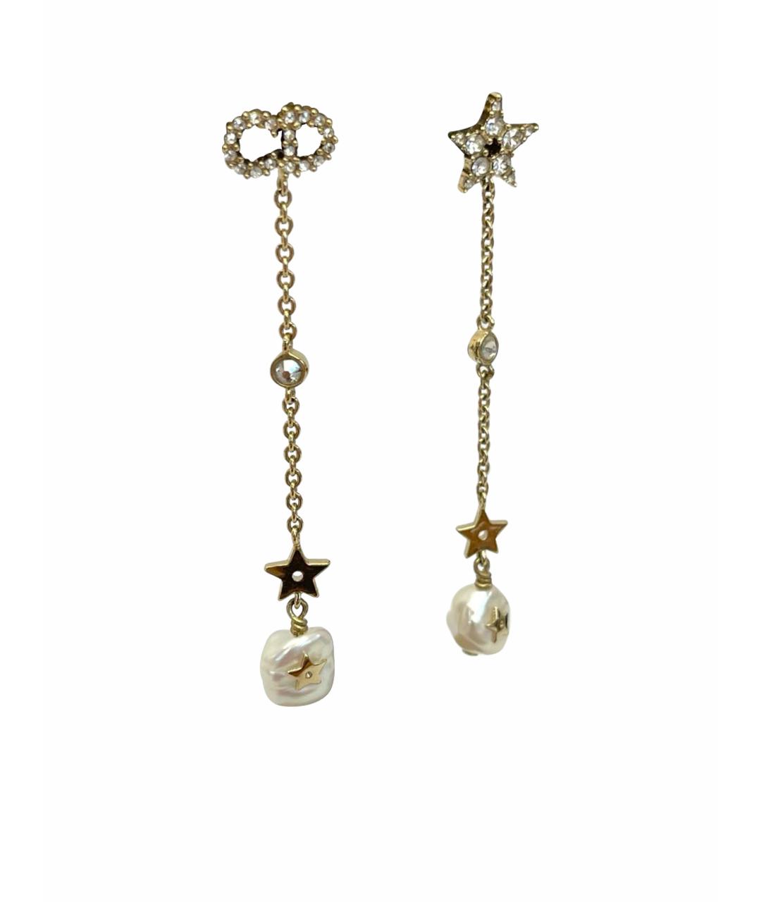 CHRISTIAN DIOR Золотые серьги, фото 1