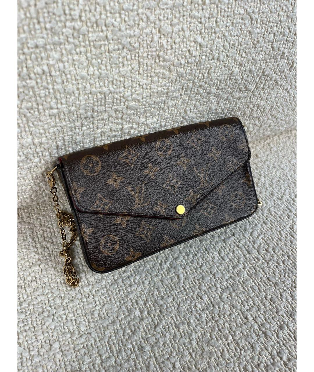 LOUIS VUITTON Коричневая сумка через плечо, фото 2