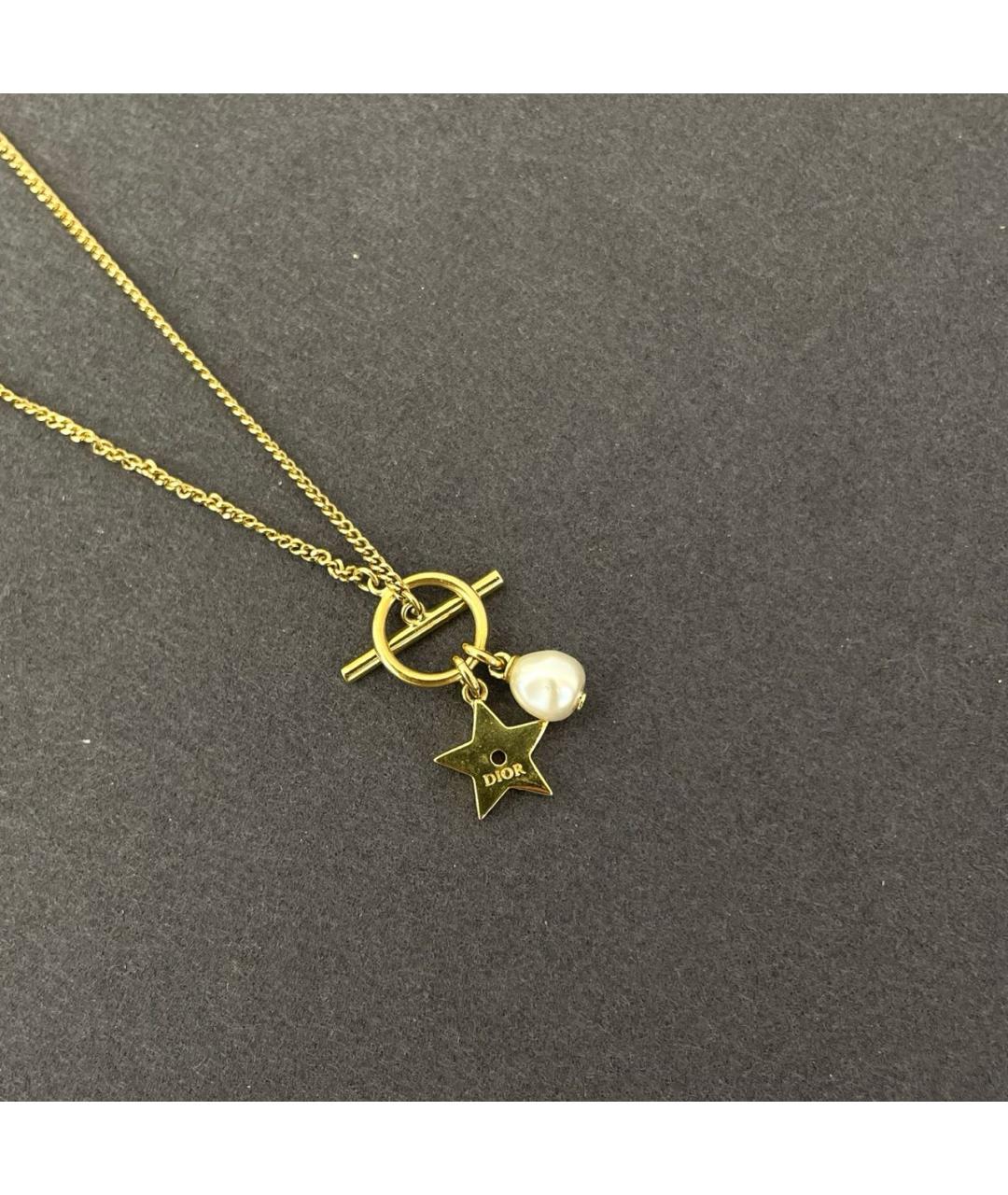 CHRISTIAN DIOR Золотое колье, фото 5