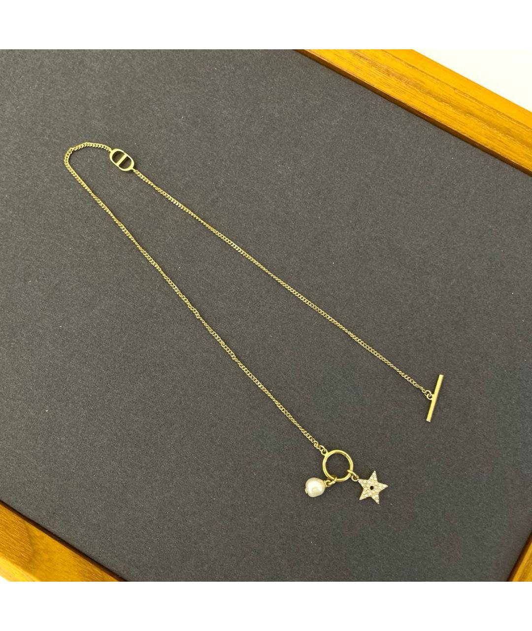 CHRISTIAN DIOR Золотое колье, фото 6