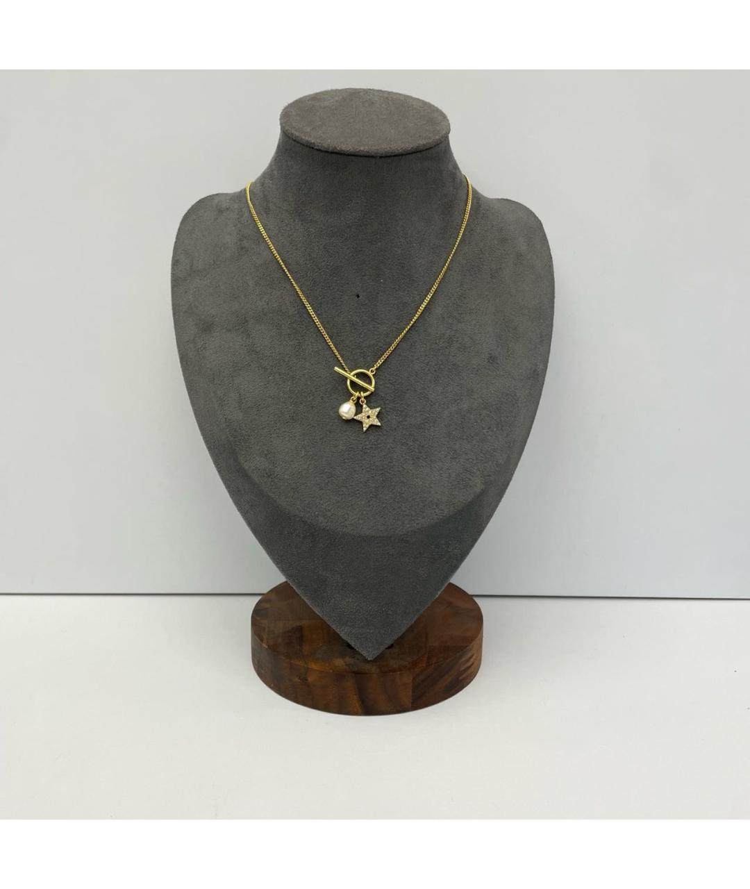 CHRISTIAN DIOR Золотое колье, фото 2