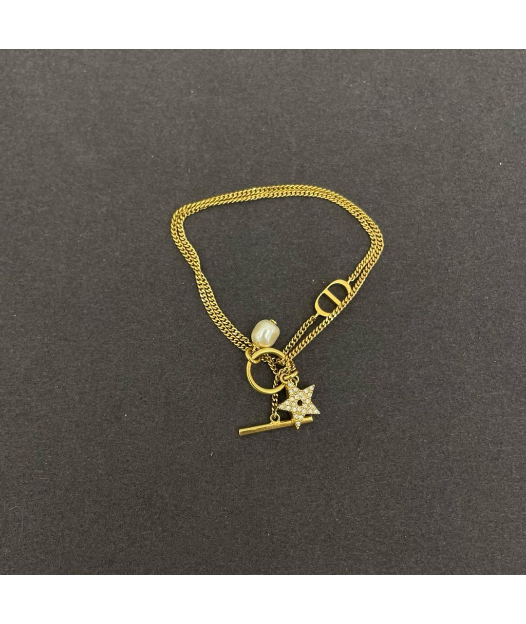 CHRISTIAN DIOR Золотое колье, фото 7