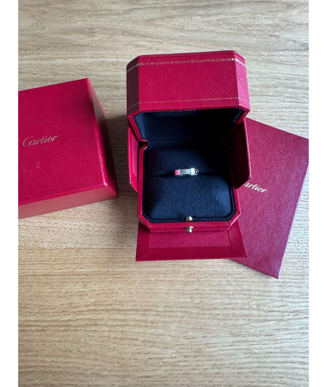 CARTIER Серебряное кольцо из белого золота, фото 2