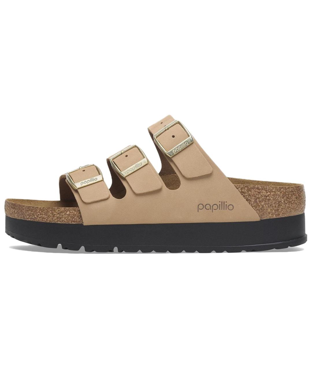 BIRKENSTOCK Коричневые шлепанцы, фото 6