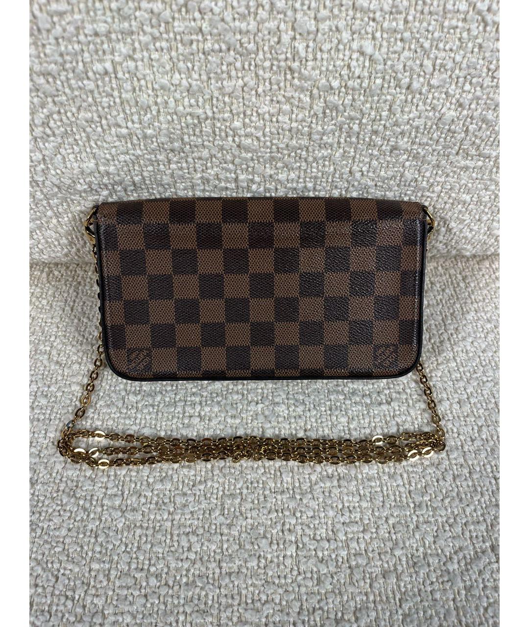 LOUIS VUITTON Коричневая сумка через плечо, фото 3