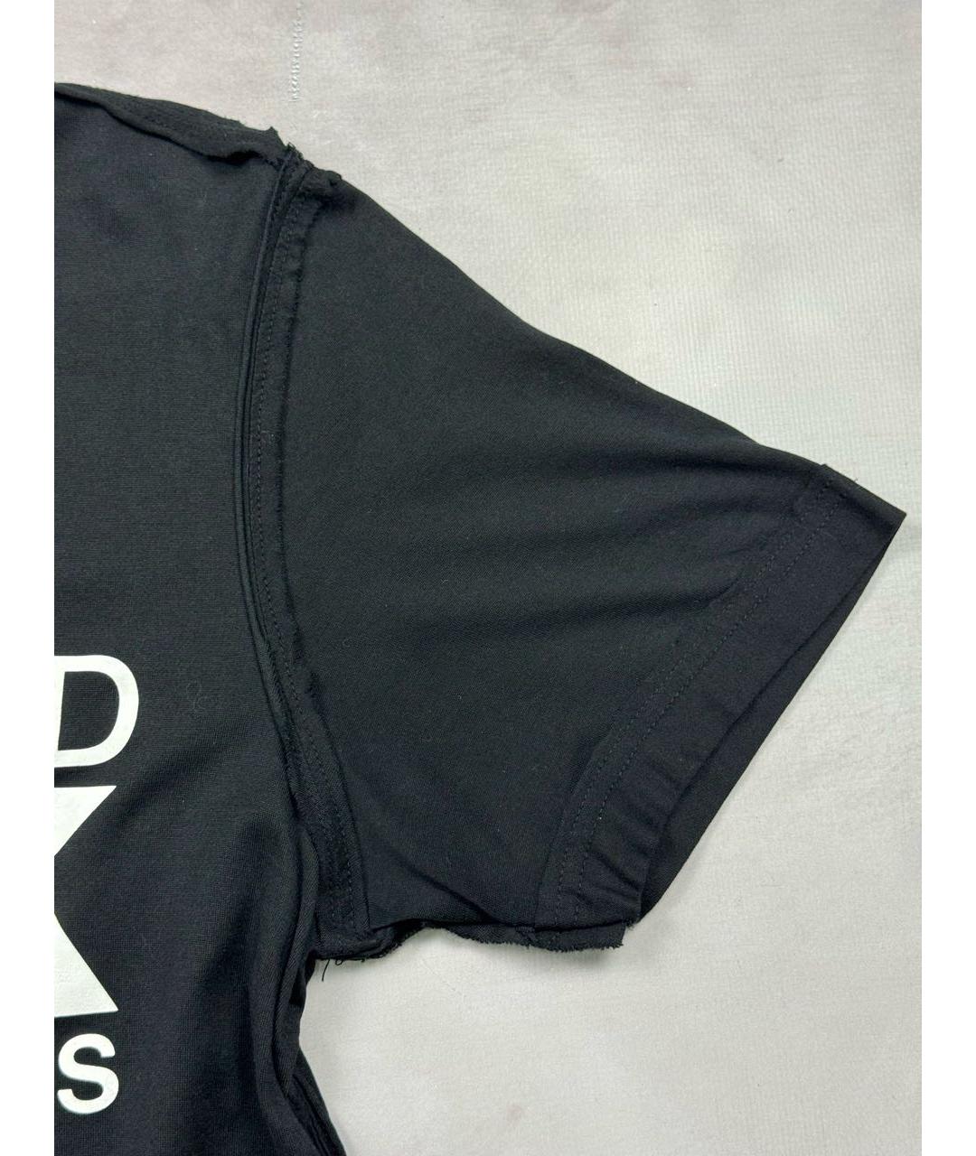 MASTERMIND JAPAN Черная хлопковая футболка, фото 5