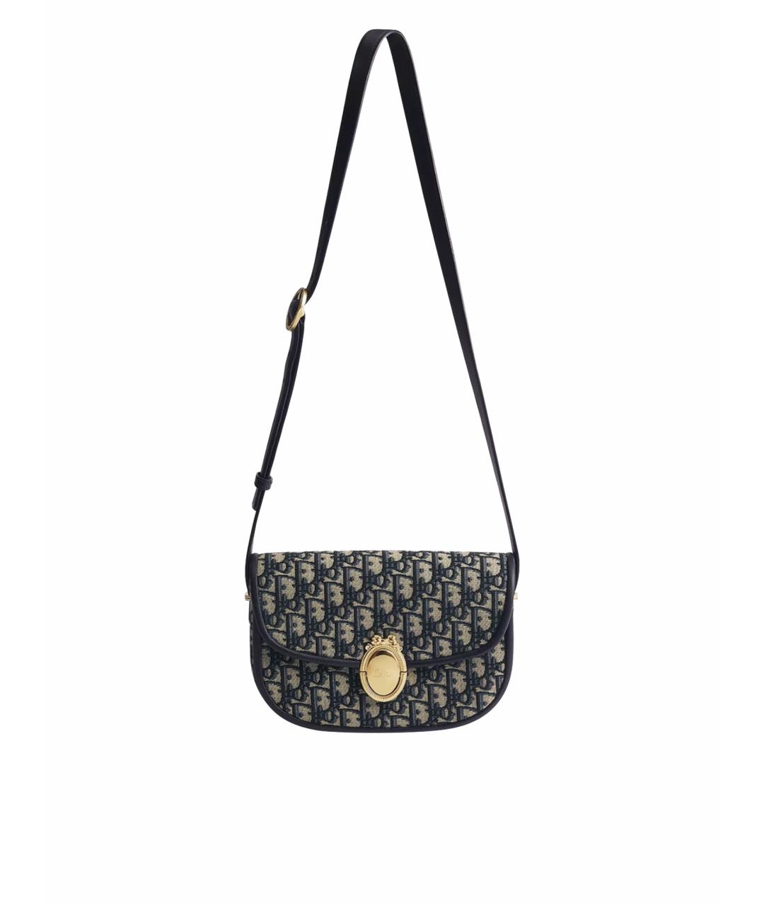 CHRISTIAN DIOR Синяя сумка через плечо, фото 1