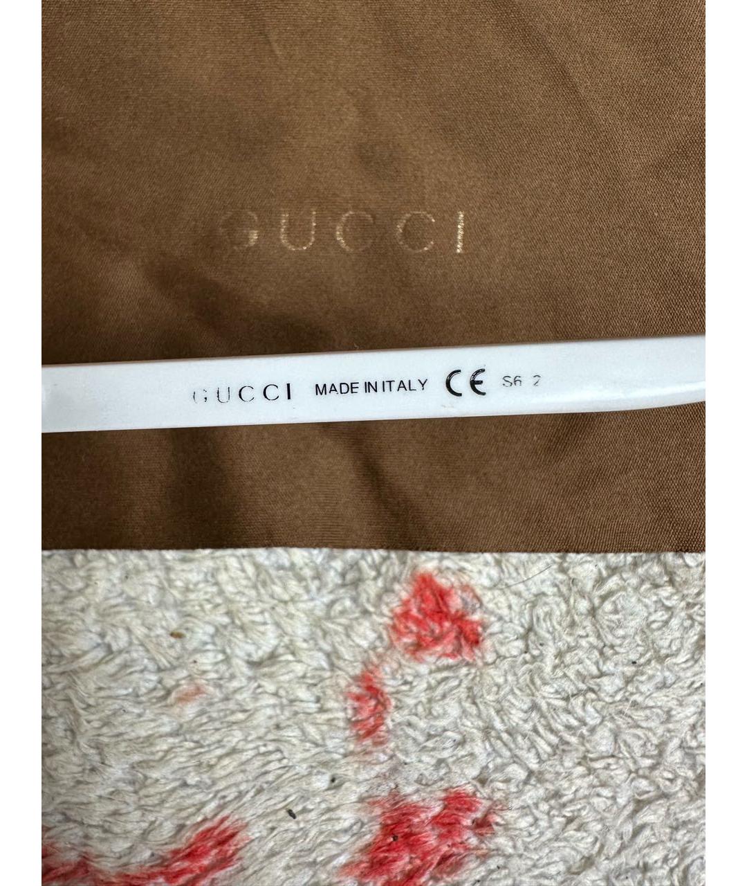 GUCCI Черные пластиковые солнцезащитные очки, фото 5