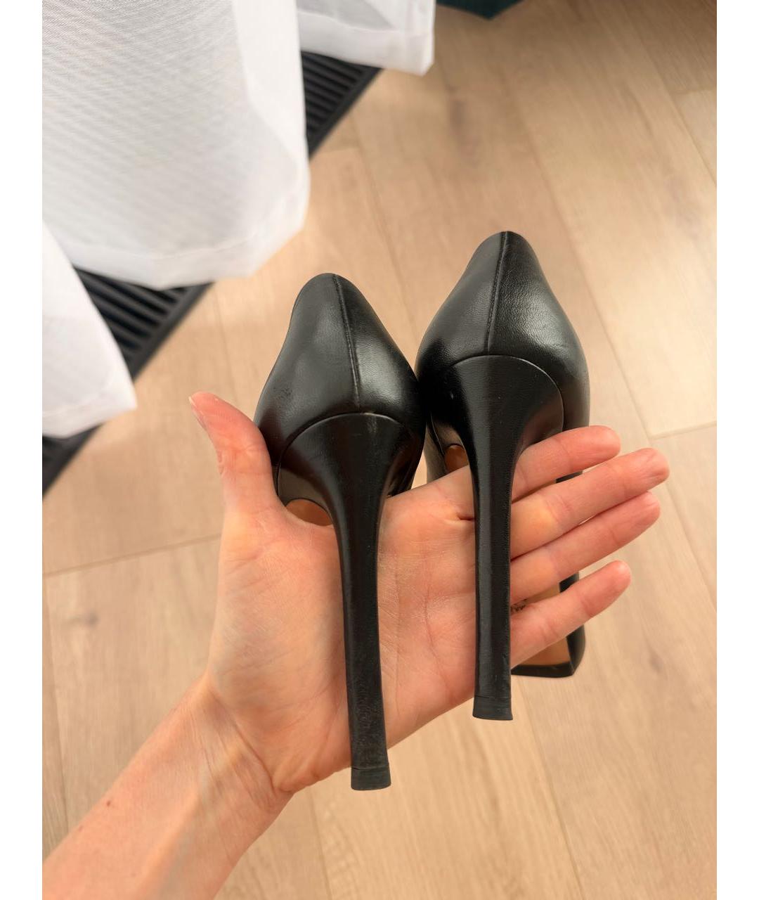 CASADEI Черные кожаные туфли, фото 3