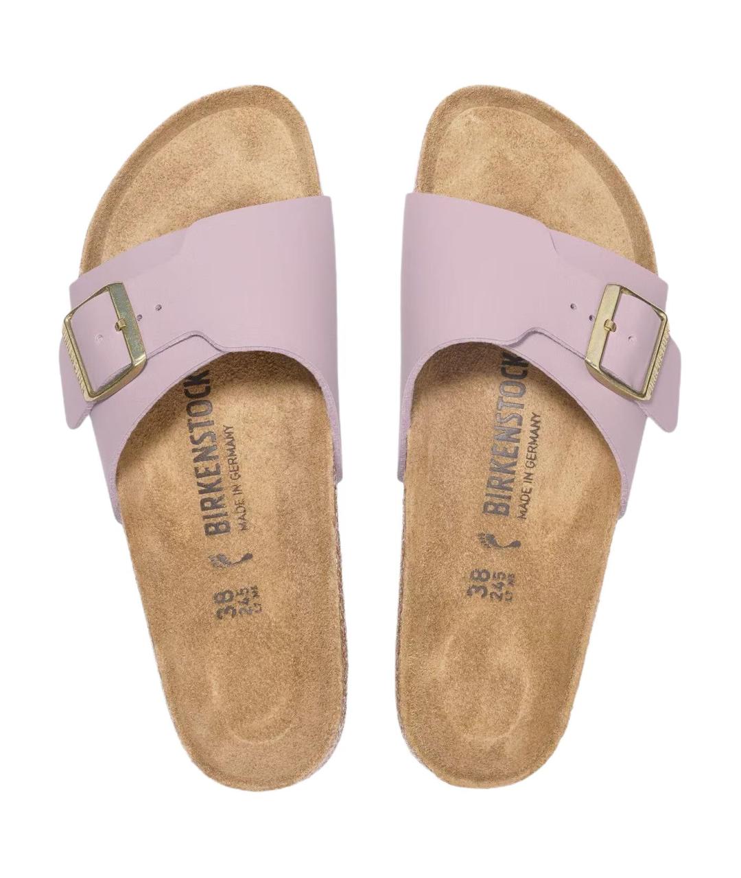 BIRKENSTOCK Фиолетовые шлепанцы, фото 4