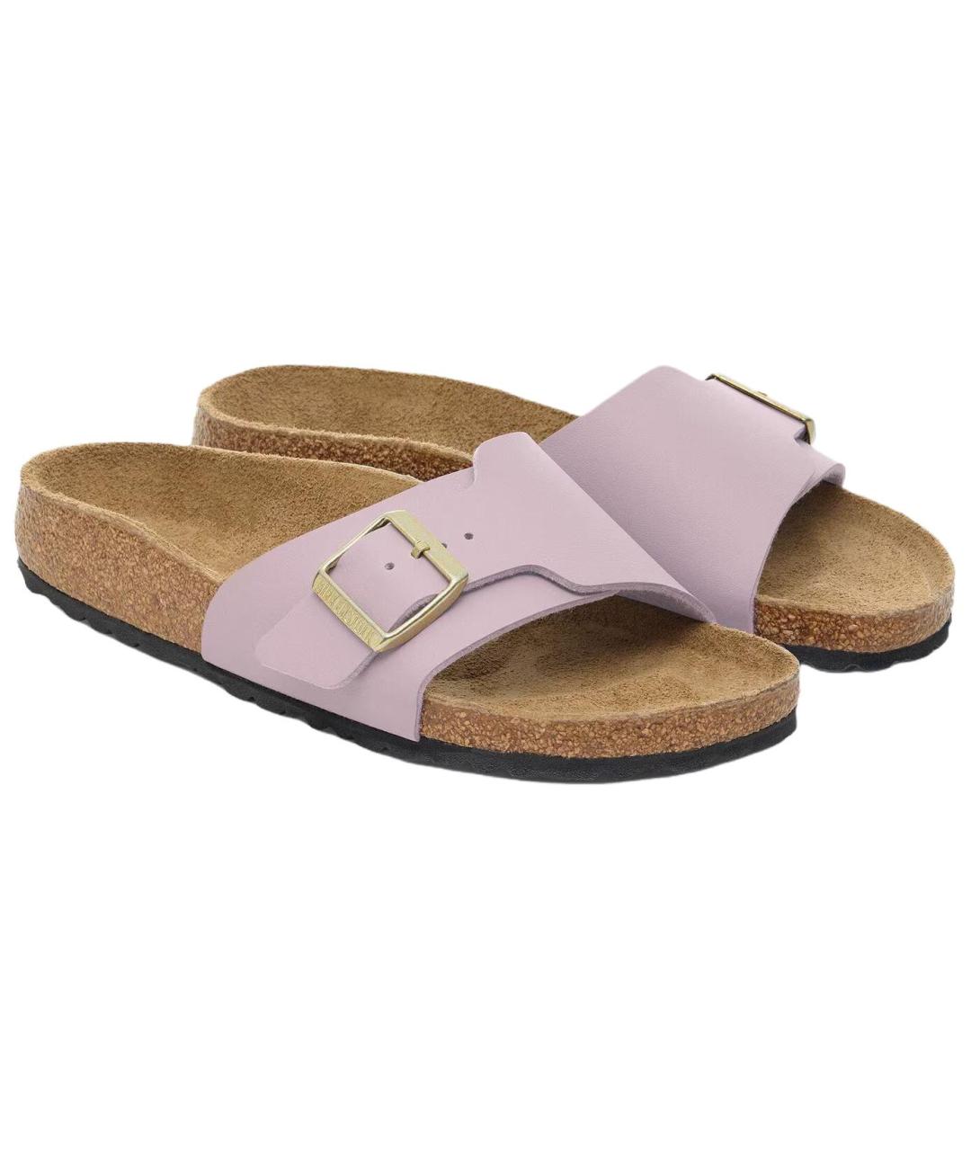 BIRKENSTOCK Фиолетовые шлепанцы, фото 3