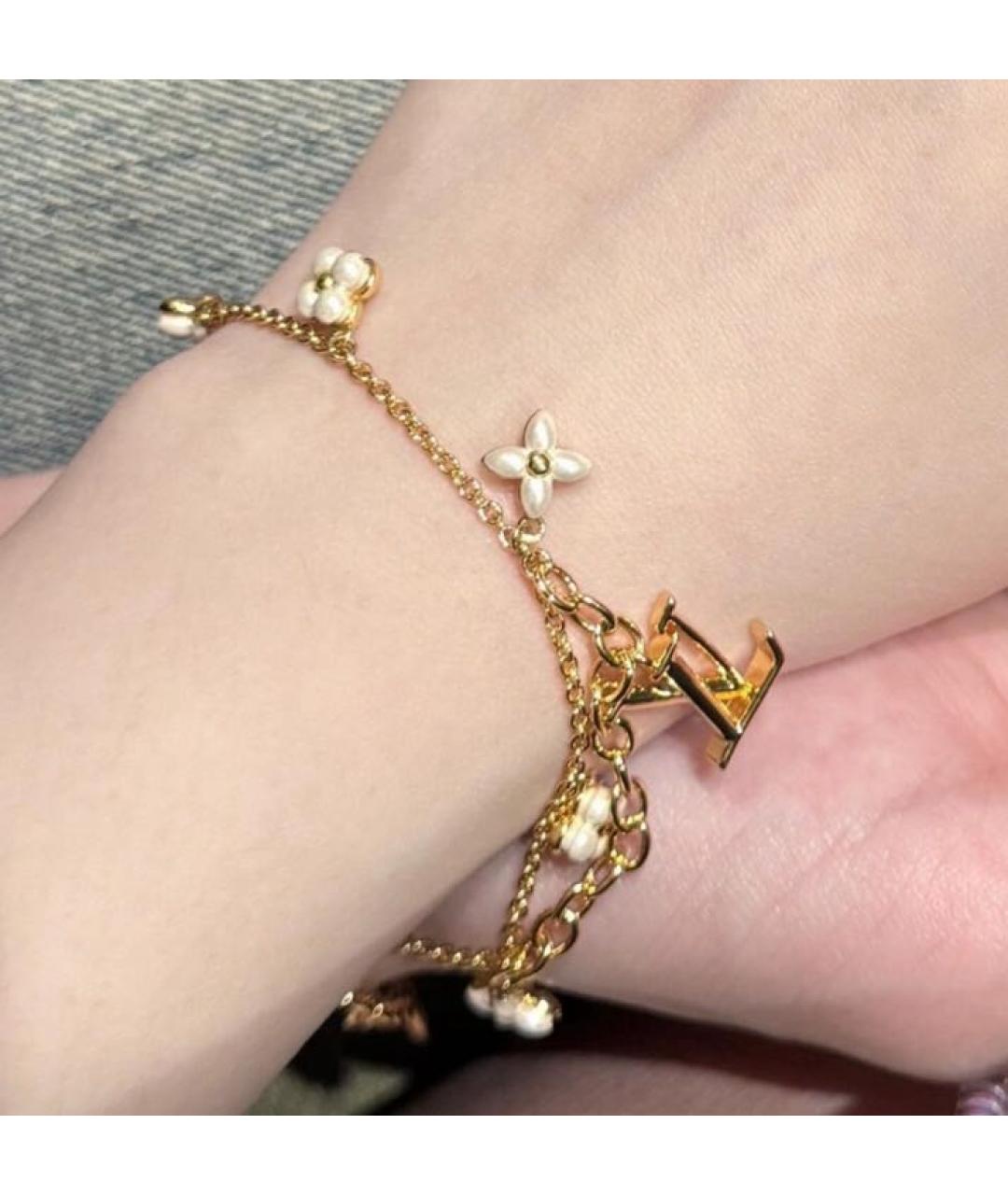 LOUIS VUITTON Золотой браслет, фото 5