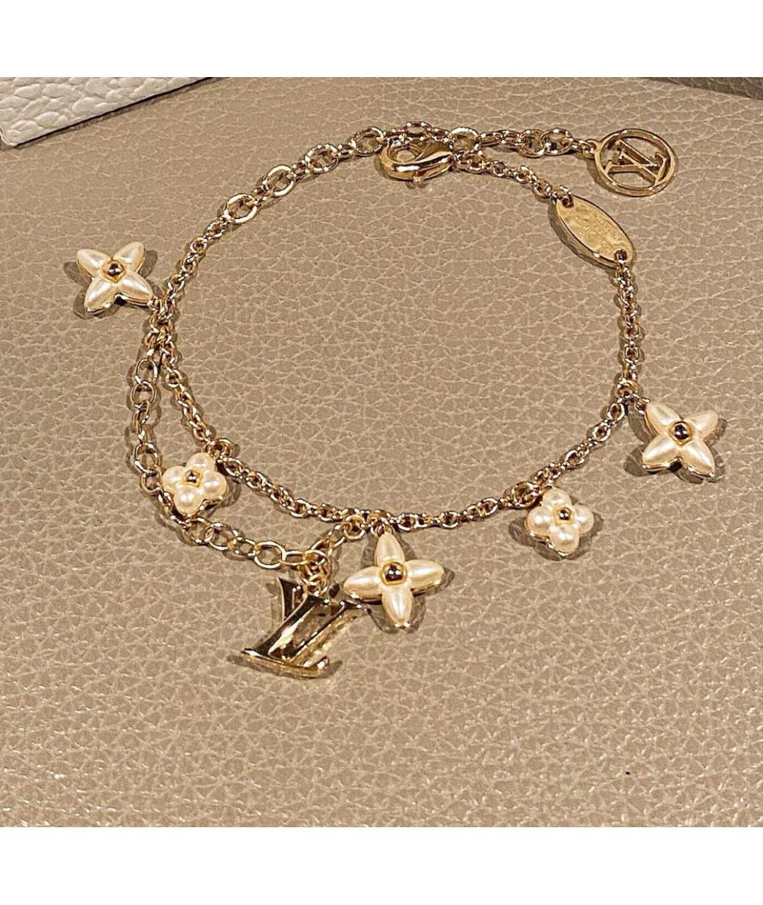 LOUIS VUITTON Золотой браслет, фото 4