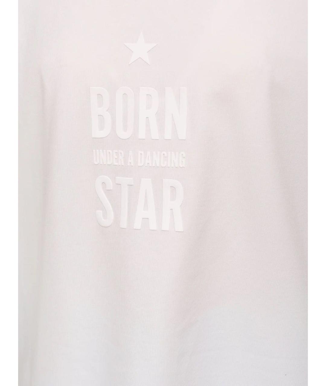 LORENA ANTONIAZZI Белая хлопковая футболка, фото 3