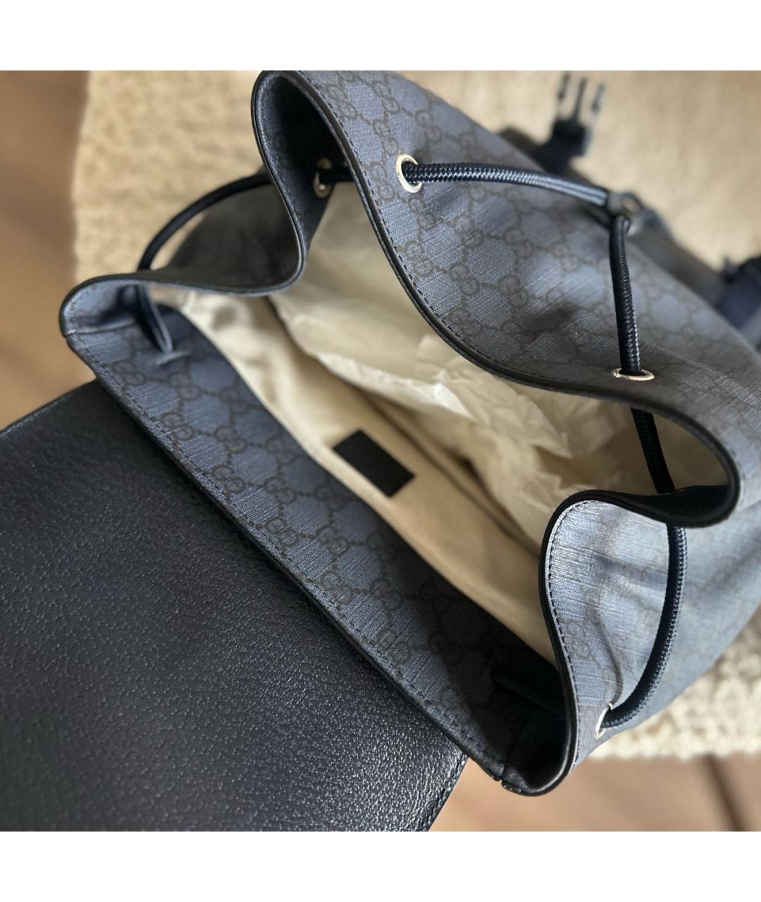 GUCCI Черный рюкзак, фото 4