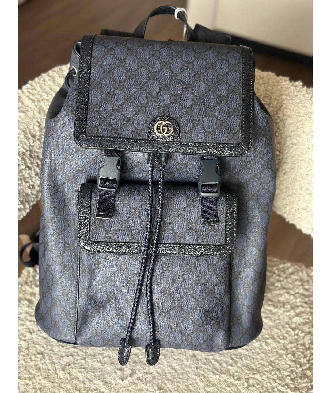 GUCCI Черный рюкзак, фото 9