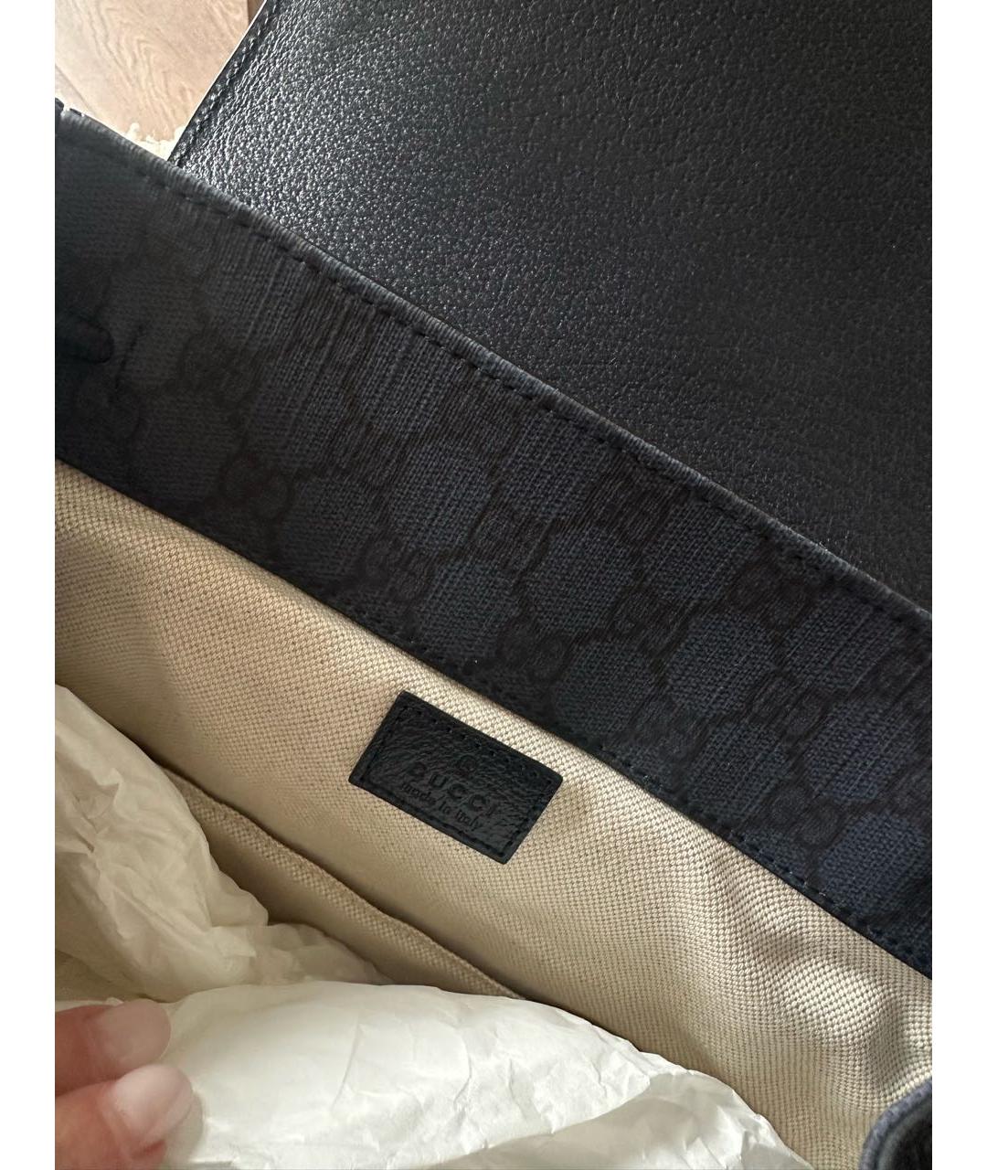 GUCCI Черный рюкзак, фото 6