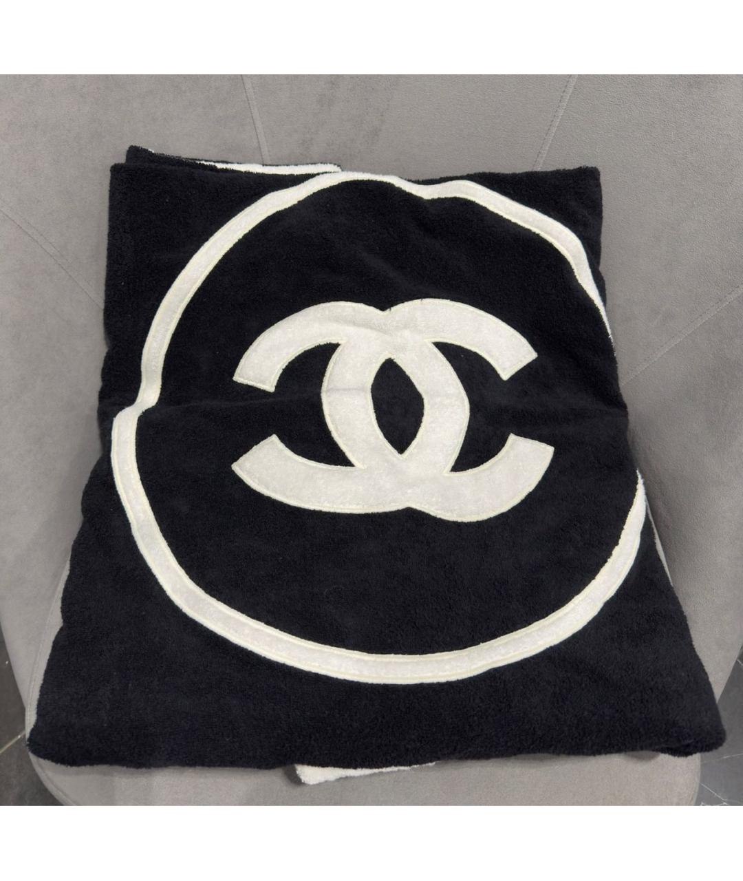 CHANEL Черная пляжная сумка, фото 4