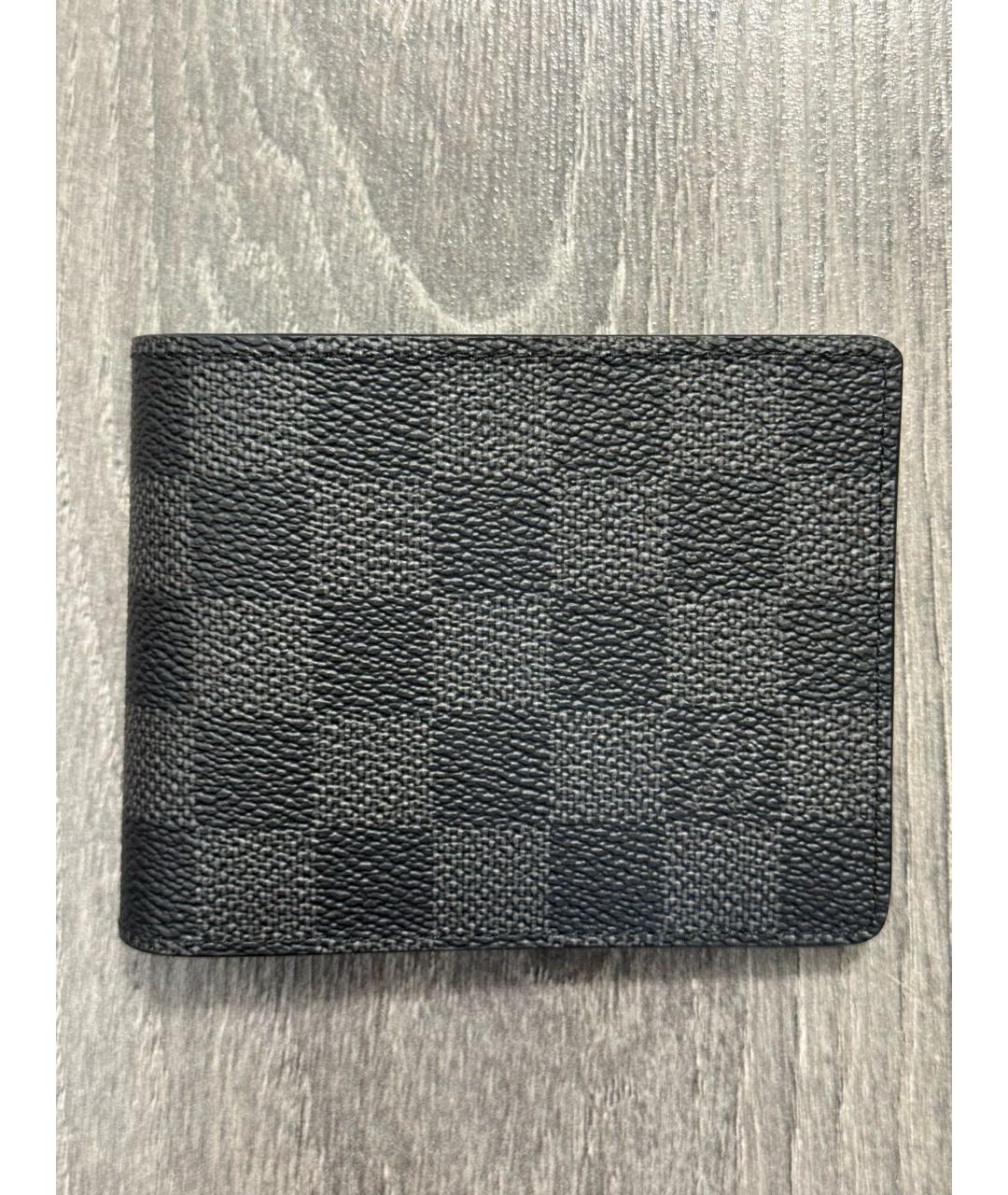 LOUIS VUITTON Черный кошелек, фото 7