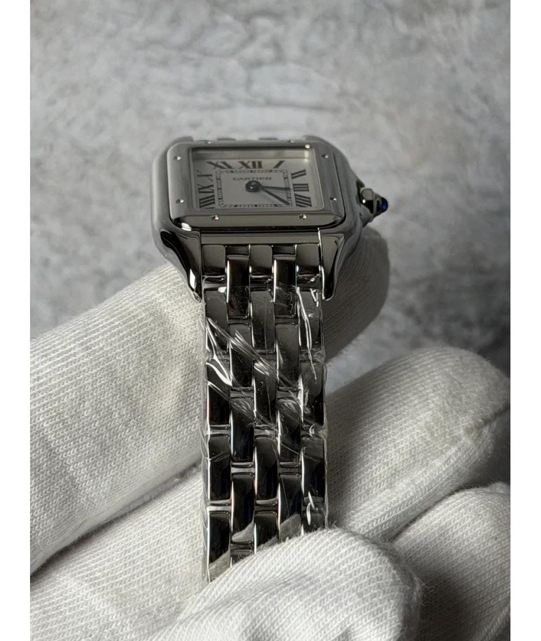 CARTIER Серебряные металлические часы, фото 5