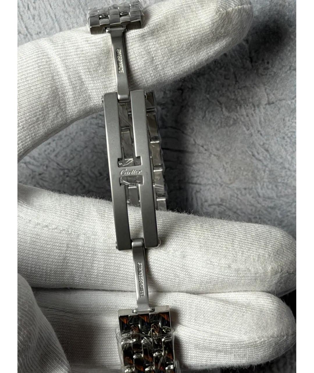 CARTIER Серебряные металлические часы, фото 6