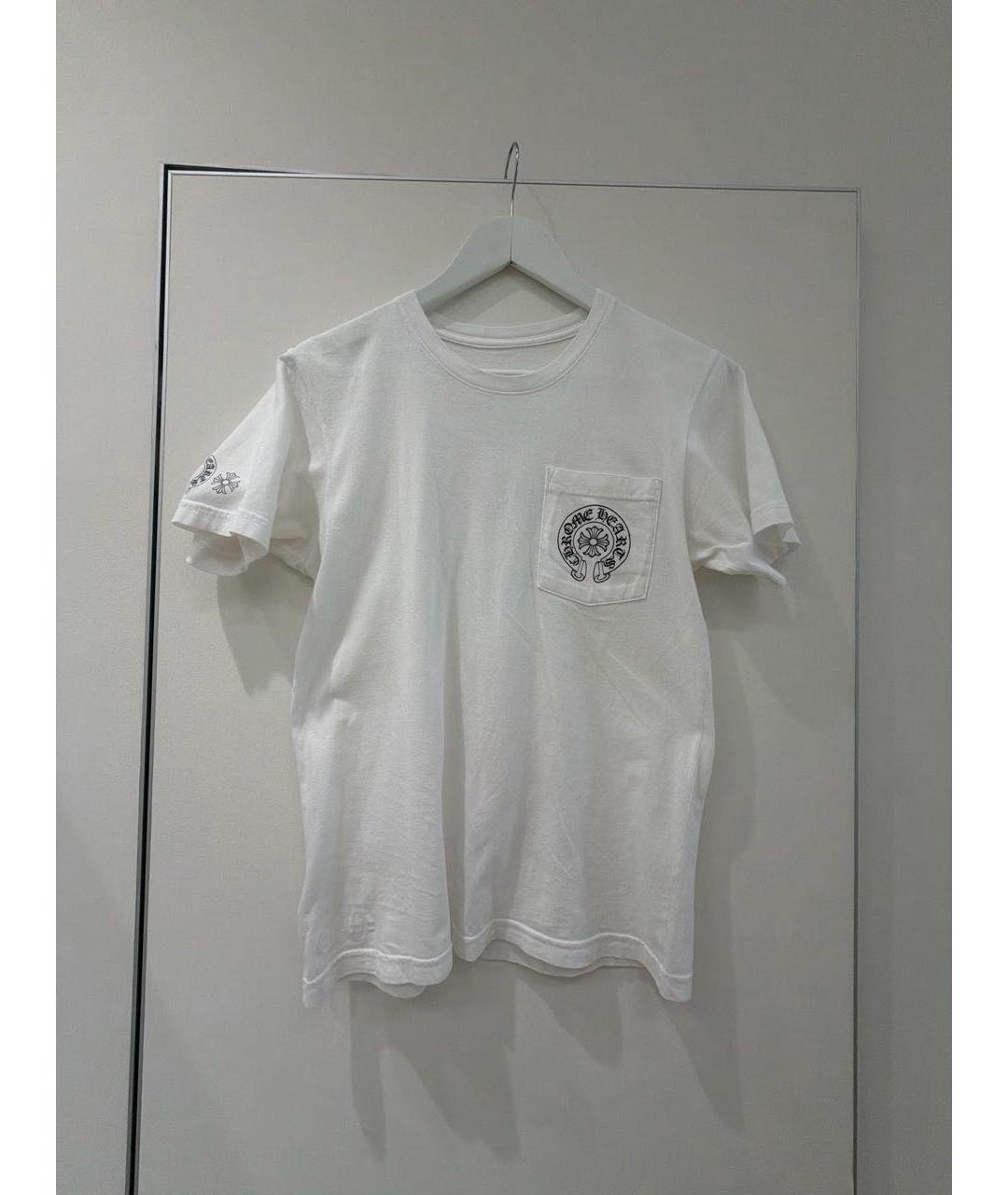 CHROME HEARTS Белая футболка, фото 5