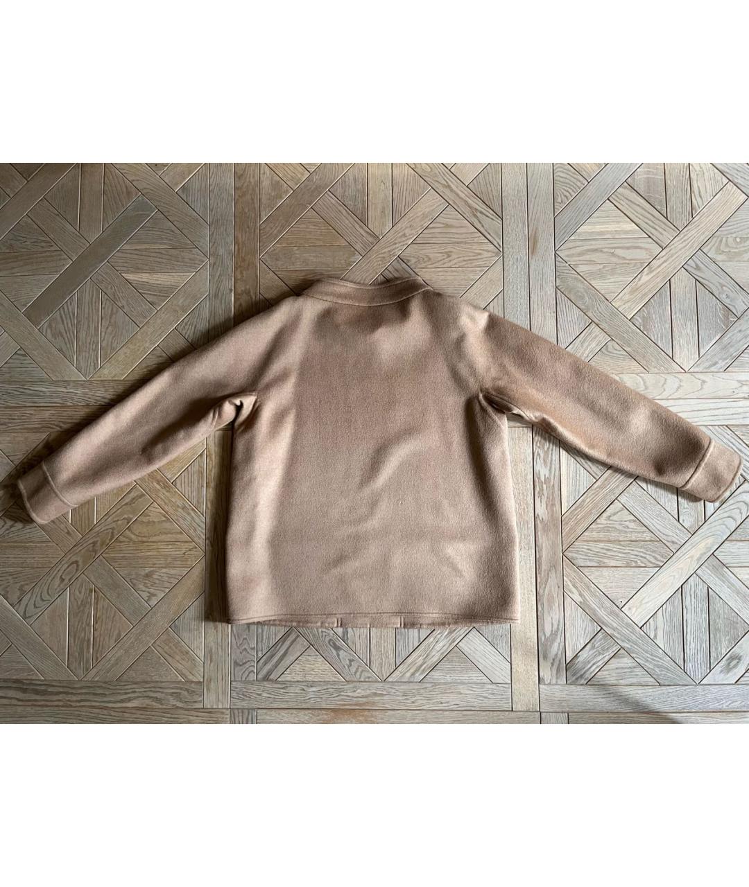 MAX MARA Бежевый кашемировый костюм с юбками, фото 4