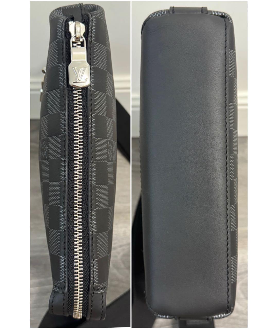 LOUIS VUITTON Черная сумка на плечо, фото 5